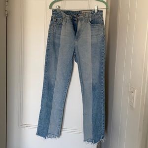 AG Phoebe Jeans with faded details
